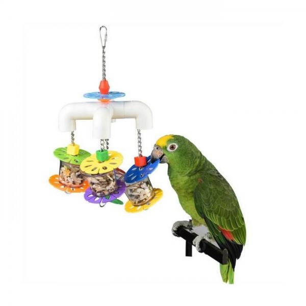View of Foraging Party Parrot Toy - 9999902980019 | Online Pet Shop in Dubai